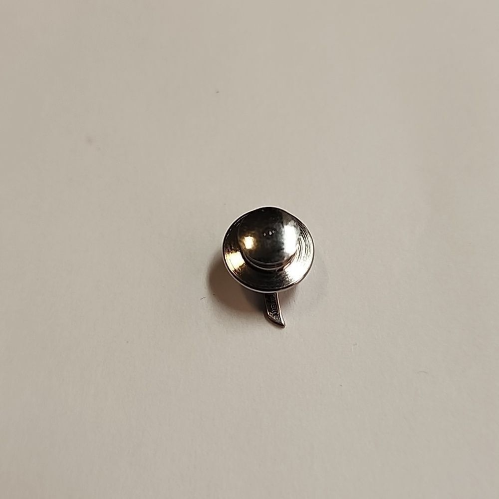 James Avery Silver Script Initial 'T' Pin Sterlin… - image 2